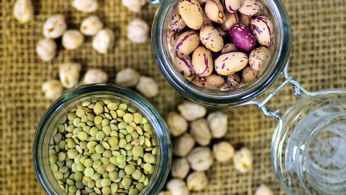 Garbanzos, lentejas y alubias, fuentes de proteína vegetal